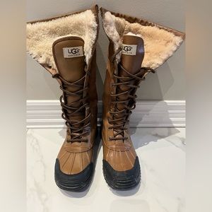 UGG Boots, tall, worn twice. Super warm, winter friendly and comfortable!